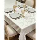 Toalha de Mesa Natal Jacquard Luxo 4, 6 ou 8 Lugares Cores Variadas Tecido Premium