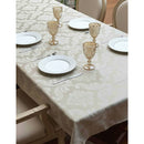 Toalha de Mesa Natal Jacquard Luxo 4, 6 ou 8 Lugares Cores Variadas Tecido Premium