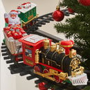 Trem Natalino Decorativo Para Árvore de Natal com Luz e Movimento a Pilha