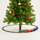 Trem Natalino Decorativo Para Árvore de Natal com Luz e Movimento a Pilha
