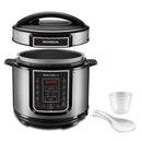Panela de Pressão Elétrica 5 Litros Mondial Master Cooker PE38 Preta com Prata 127V