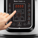 Panela de Pressão Elétrica 5 Litros Mondial Master Cooker PE38 Preta com Prata 127V